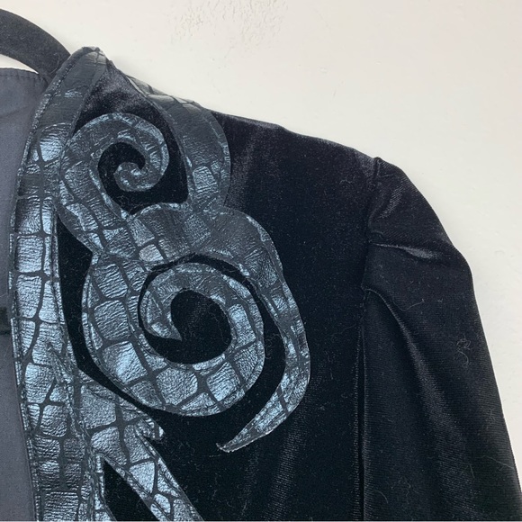 Mayela Couture custom Narcissa Malfoy Death Eater Costume Cosplay jacket - Picture 4 of 12